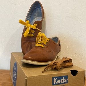 Keds Boyfriend leather oxfords size 6.5
